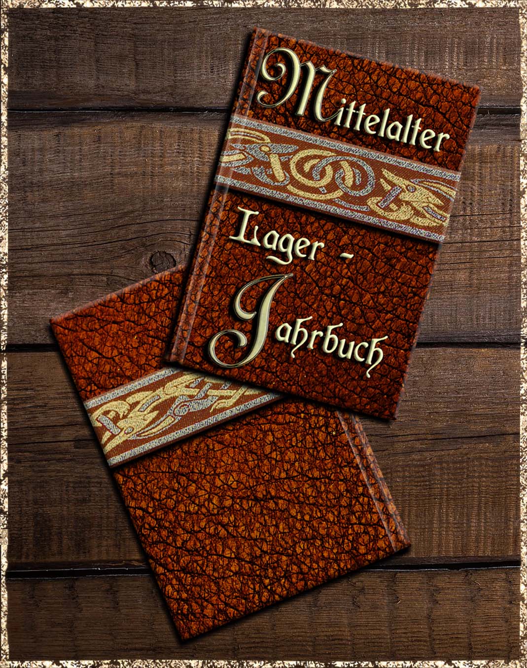 Mittelalterlager - Das Jahrbuch in Lederoptik
